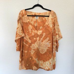 One of a Kind Tie Dye We the Free Oversized Top